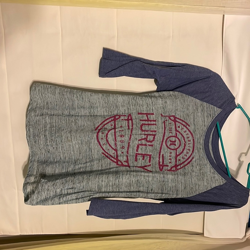 Hurley 3/4 length sleeve t-shirt